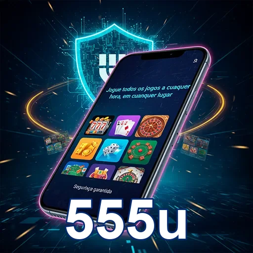 Imagem do App07 do site 555u, mostrando interface moderna e fácil de usar em português brasileiro