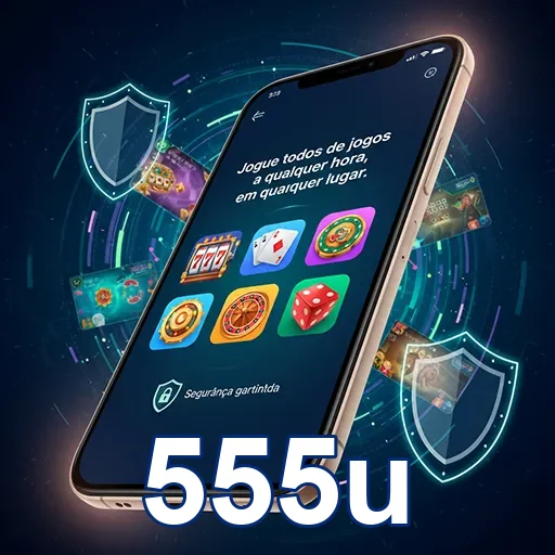 Smartphone exibindo a tela de um app casino aberto